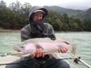 trophy lake rainbow boat